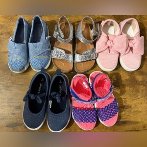 Toddler Girls Shoe Lot Size 9